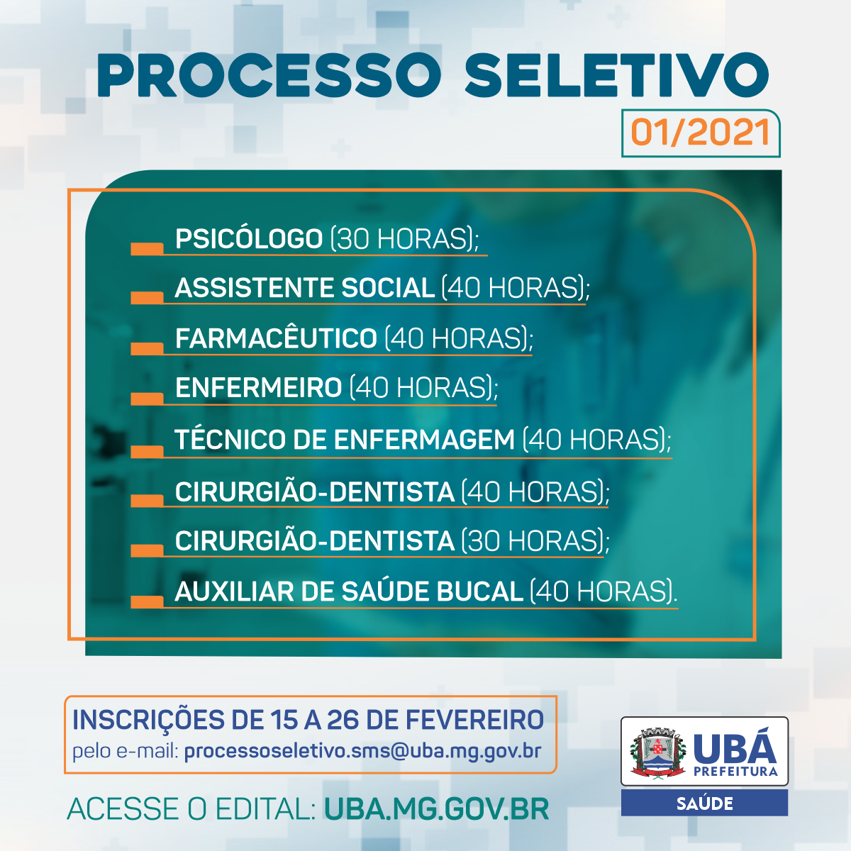 Processo Seletivo Saúde