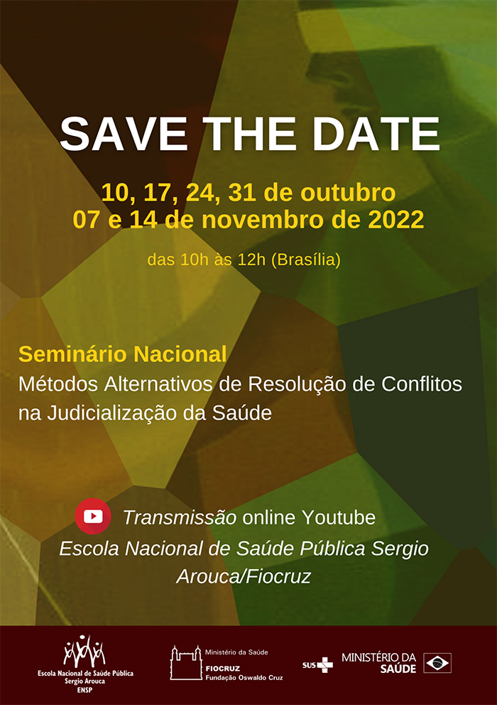 Save the Date Seminário Nacional