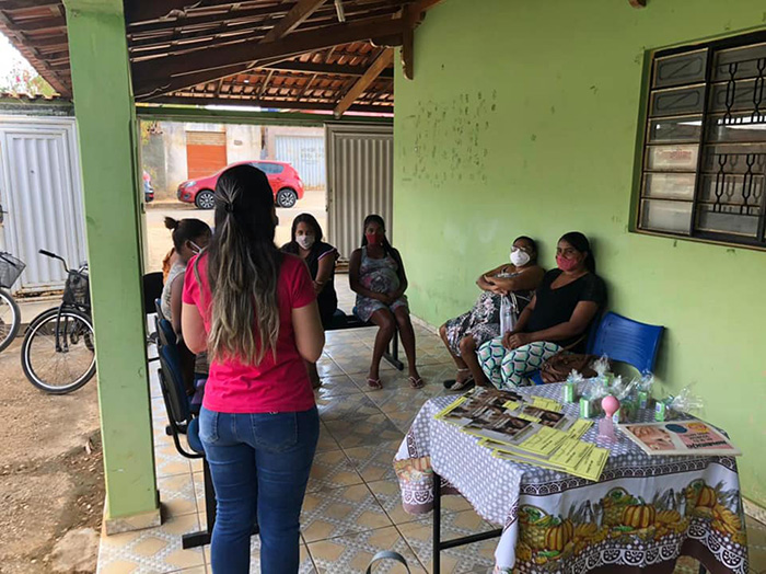 encontro com gestantes