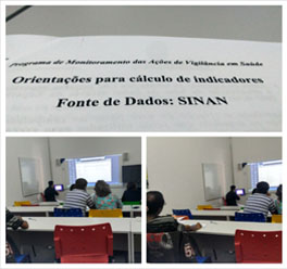 Capacitação da Vigilância se Saúde de Itamogi em Monte Santo de Minas