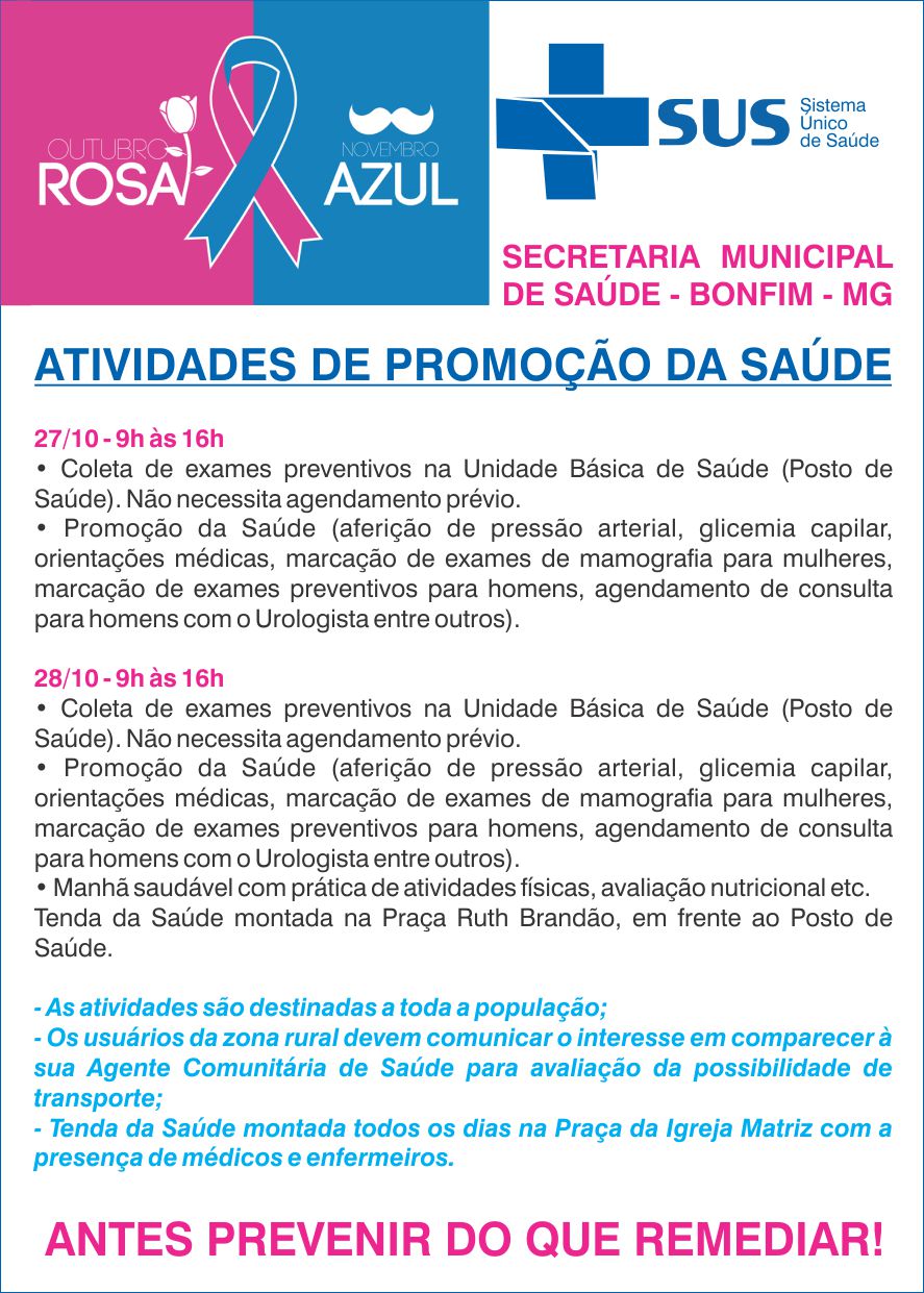 bonfim outubro rosa