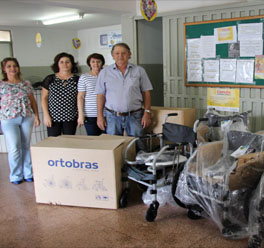 Unidade Mista I de Ituiutaba recebe doação de oito cadeiras de rodas