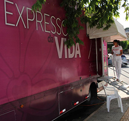 Caminhão “Expresso da Vida” chega a Piumhi