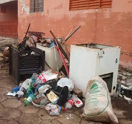 Mutirão de limpeza em Itamogi