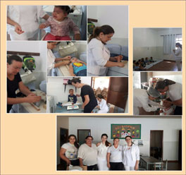 Em Capitólio, Creche Maria Catarina recebe a Caravana Saúde na Escola