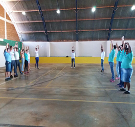 São Roque de Minas promove Atividade Física aos Trabalhadores  da ESF