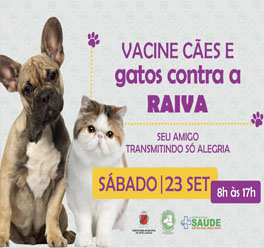 Campanha de vacinação anti-rábica em Sete Lagoas