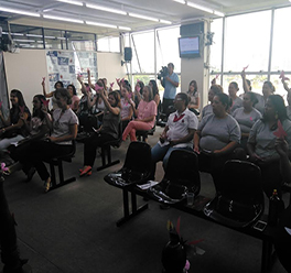 Palestra Sobre Câncer de Mama foi um sucesso em Sete Lagoas