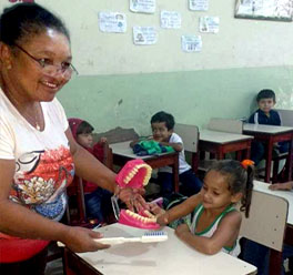 Ação de Prevenção em Saúde Bucal em Monte Alegre de Minas