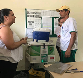 Monte Alegre de Minas conclui vacinação contra a febre amarela em 100% do seu território