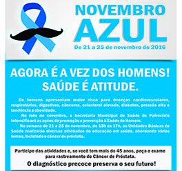 Novembro Azul 2016 em Patrocínio 