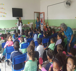 Saúde Bucal na escola em Piedade do Rio Grande