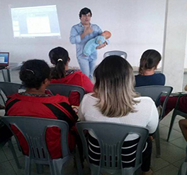 Palestra para Gestantes em Piedade do Rio Grande