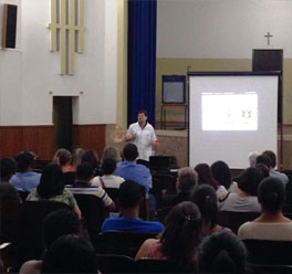 Palestra “Boas Práticas de Higiene na Manipulação de Alimentos” em Resende Costa