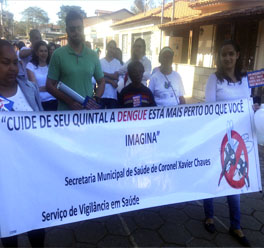 Coronel Xavier Chaves - Dia de Combate a Dengue x Independência do Brasil